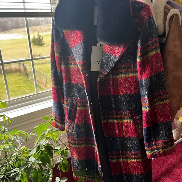 Double breasted plaid wool - Picture 3 of 3